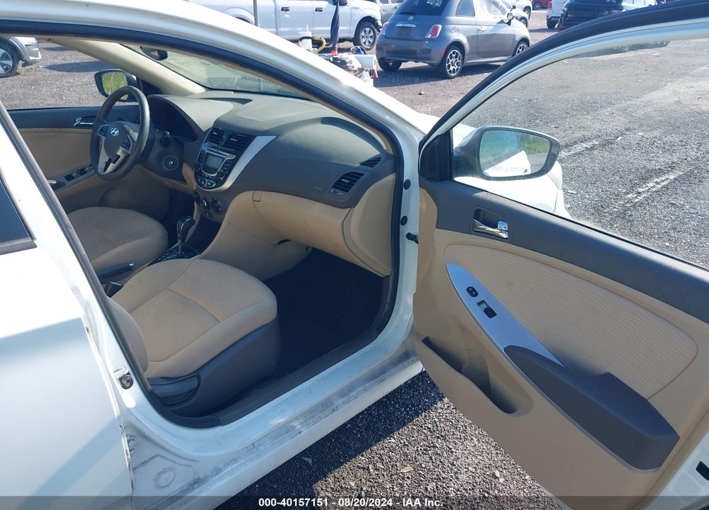 2012 HYUNDAI ACCENT GLS VIN: KMHCU4AE1CU126251