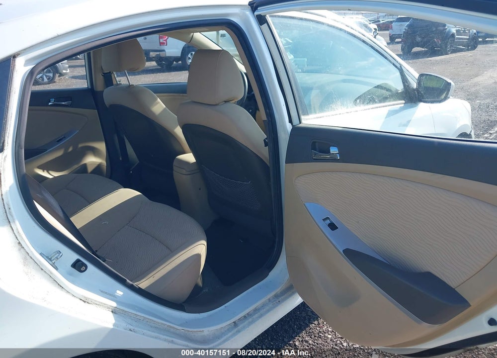 2012 HYUNDAI ACCENT GLS VIN: KMHCU4AE1CU126251