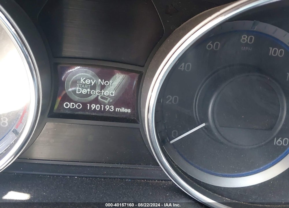 2013 HYUNDAI SONATA SE VIN: 5NPEC4AC8DH727912