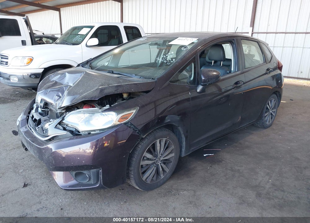 2017 HONDA FIT EX-L VIN: JHMGK5H83HS010438