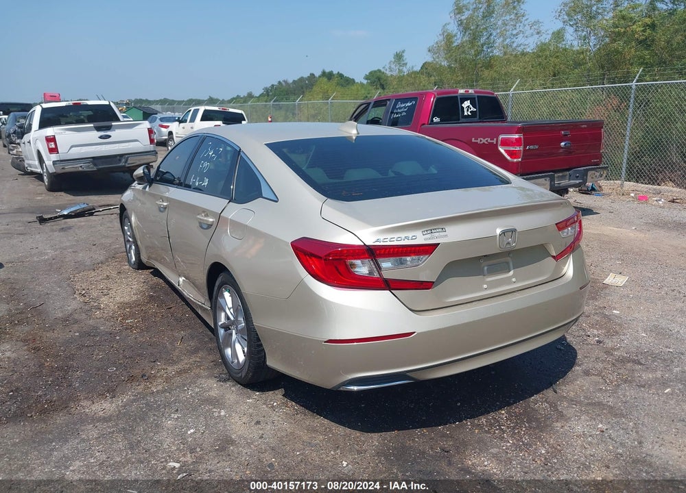 2019 HONDA ACCORD LX VIN: 1HGCV1F15KA138717
