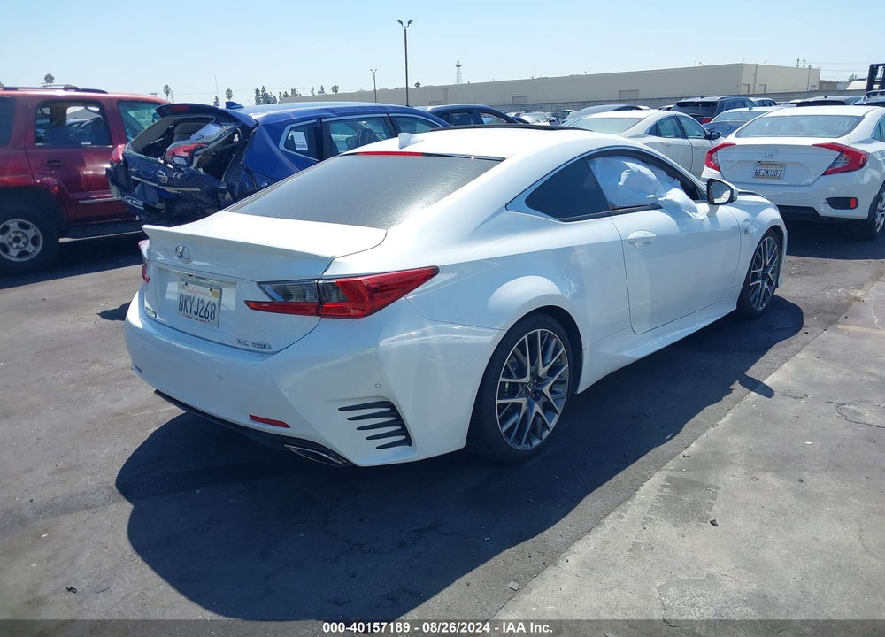 2016 LEXUS RC 350 VIN: JTHHE5BC9G5014175