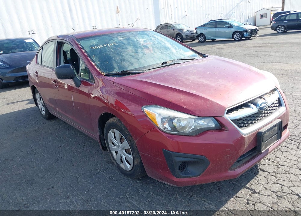 2013 SUBARU IMPREZA VIN: JF1GJAA65DH013697