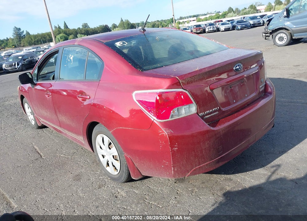 2013 SUBARU IMPREZA VIN: JF1GJAA65DH013697