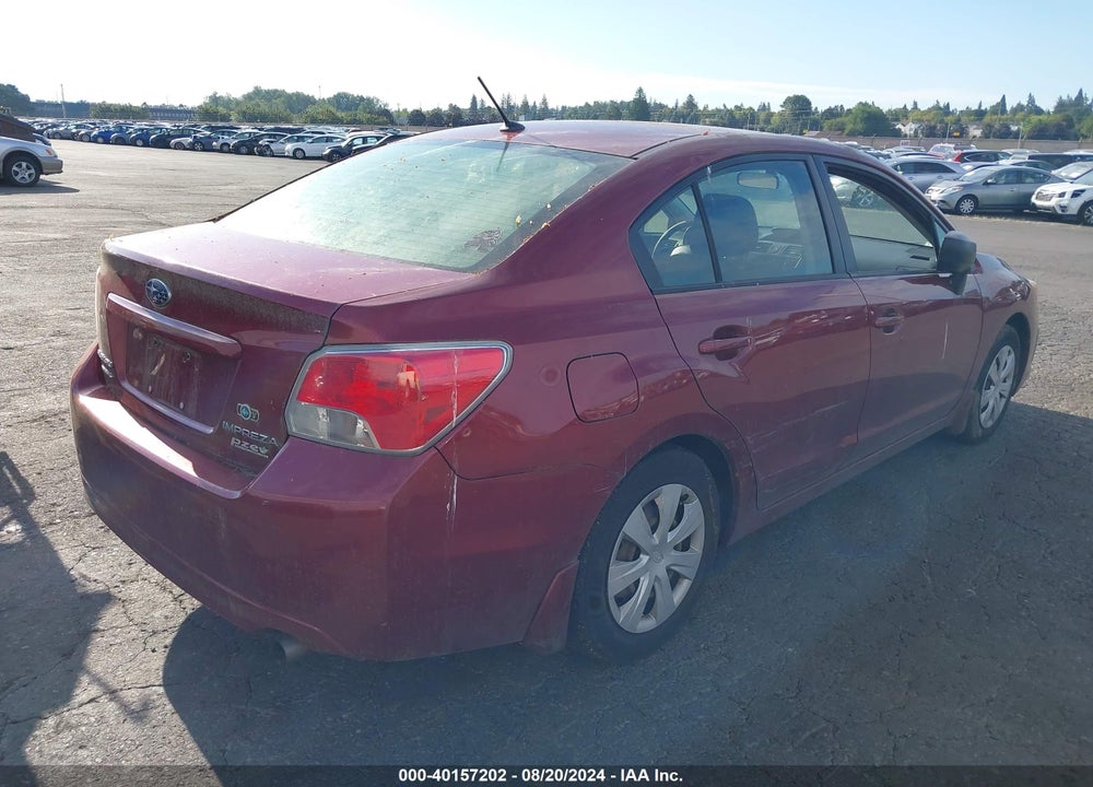 2013 SUBARU IMPREZA VIN: JF1GJAA65DH013697