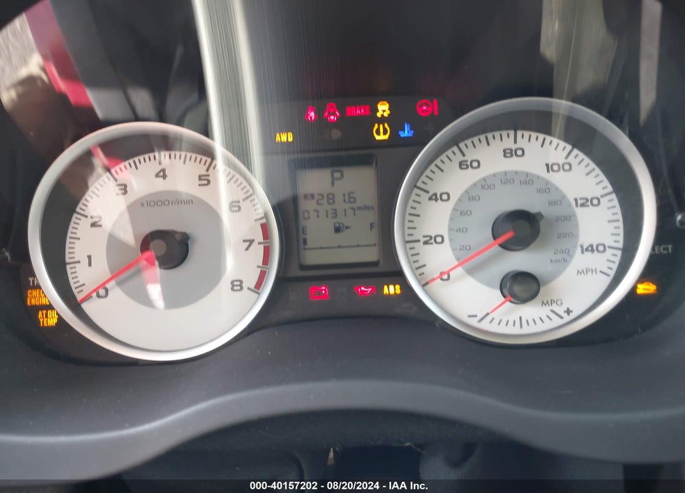 2013 SUBARU IMPREZA VIN: JF1GJAA65DH013697