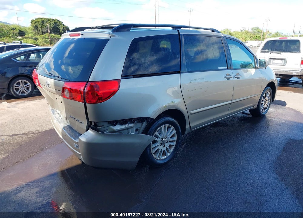 2008 TOYOTA SIENNA LIMITED/XLE VIN: 5TDZK22C28S101005