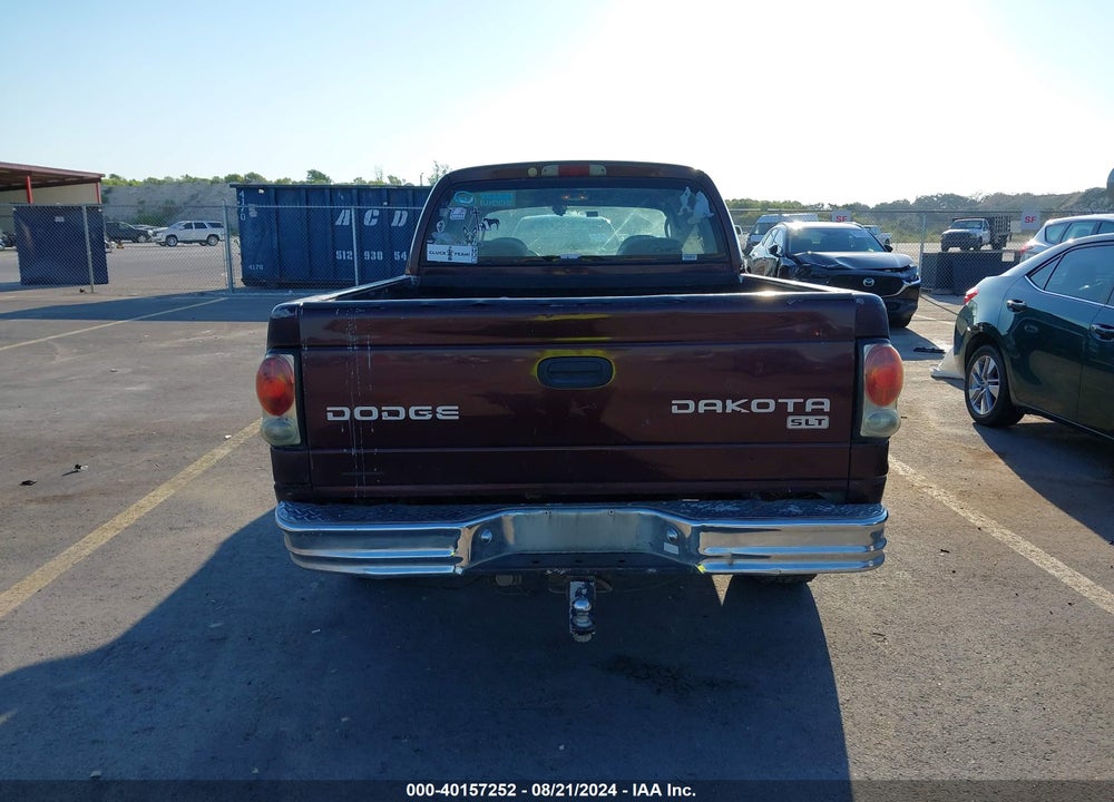 2004 DODGE DAKOTA SLT VIN: 1D7HL48N44S608475