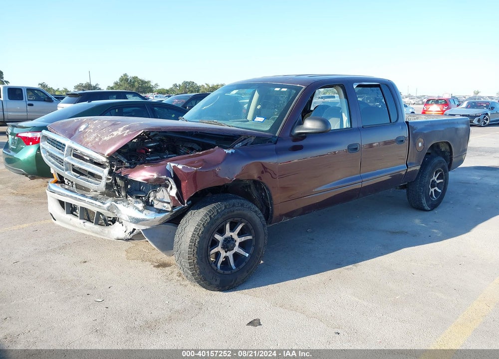 2004 DODGE DAKOTA SLT VIN: 1D7HL48N44S608475