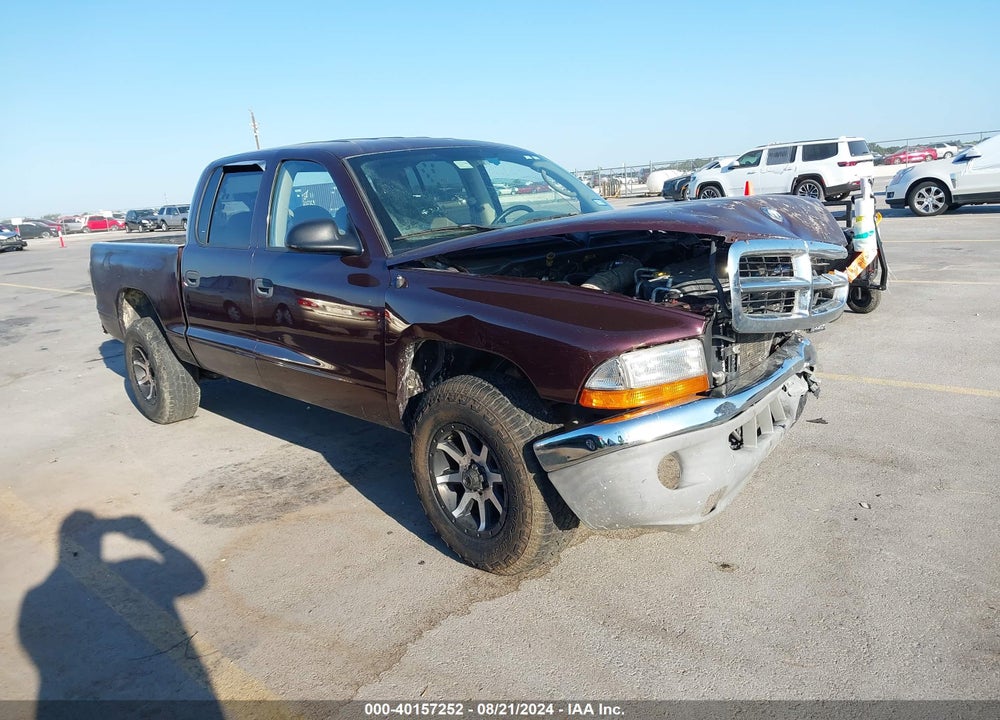 2004 DODGE DAKOTA SLT VIN: 1D7HL48N44S608475
