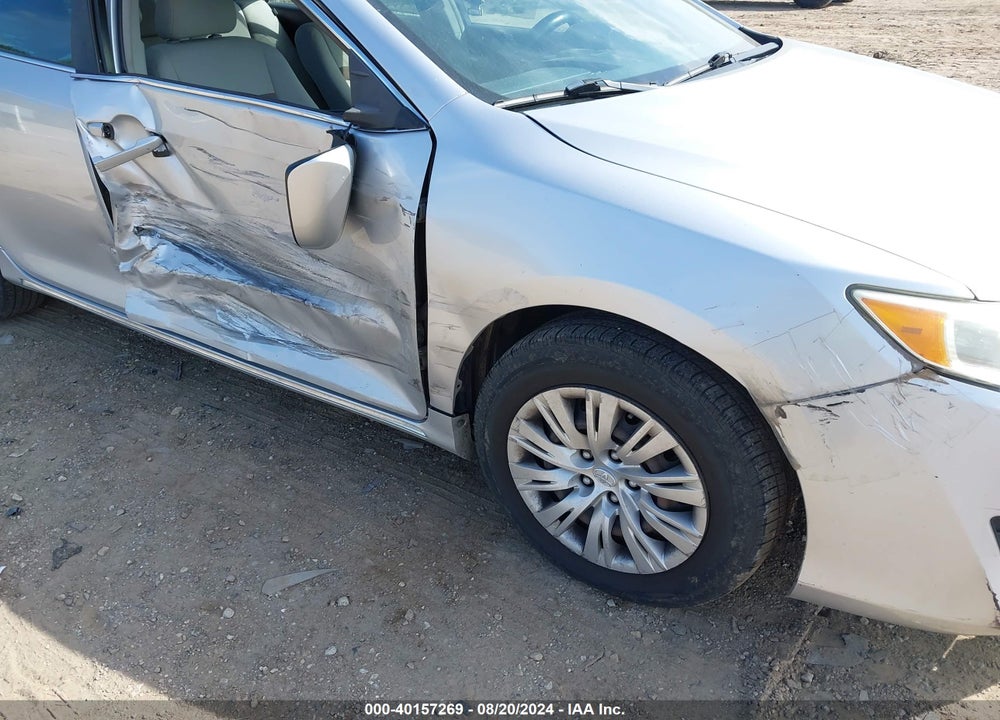2012 TOYOTA CAMRY LE VIN: 4T4BF1FK9CR160186