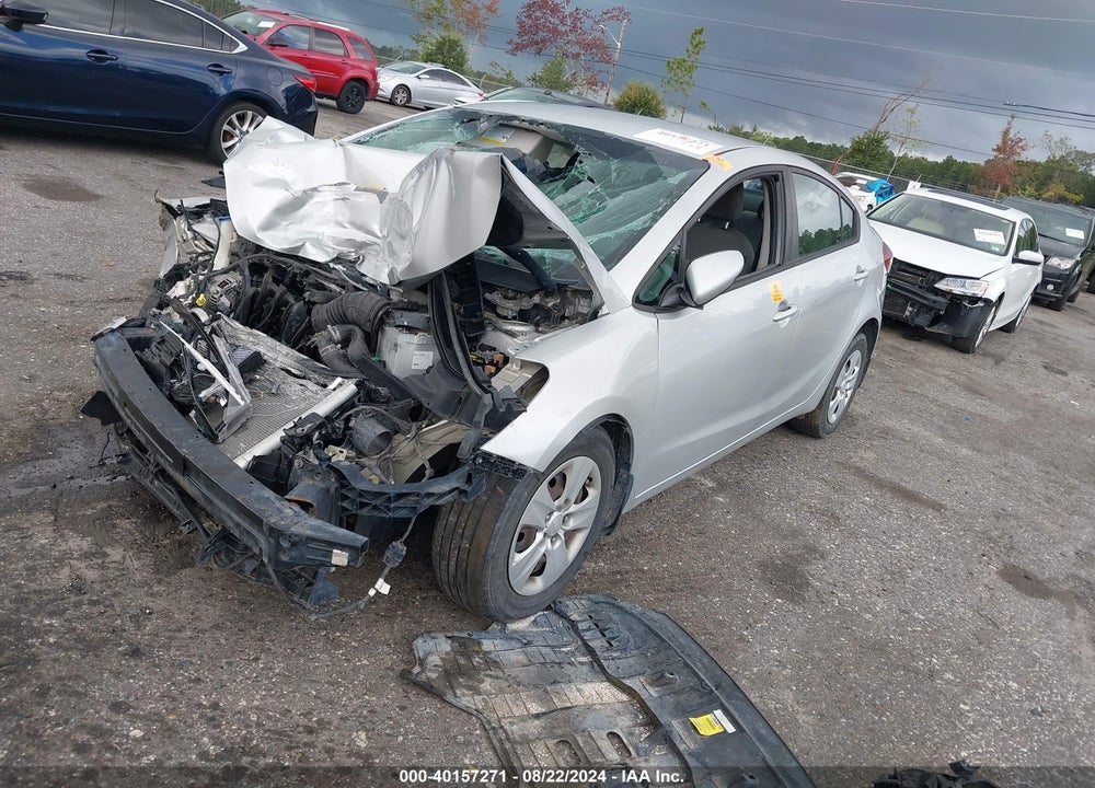 2017 KIA FORTE LX VIN: 3KPFK4A75HE034901