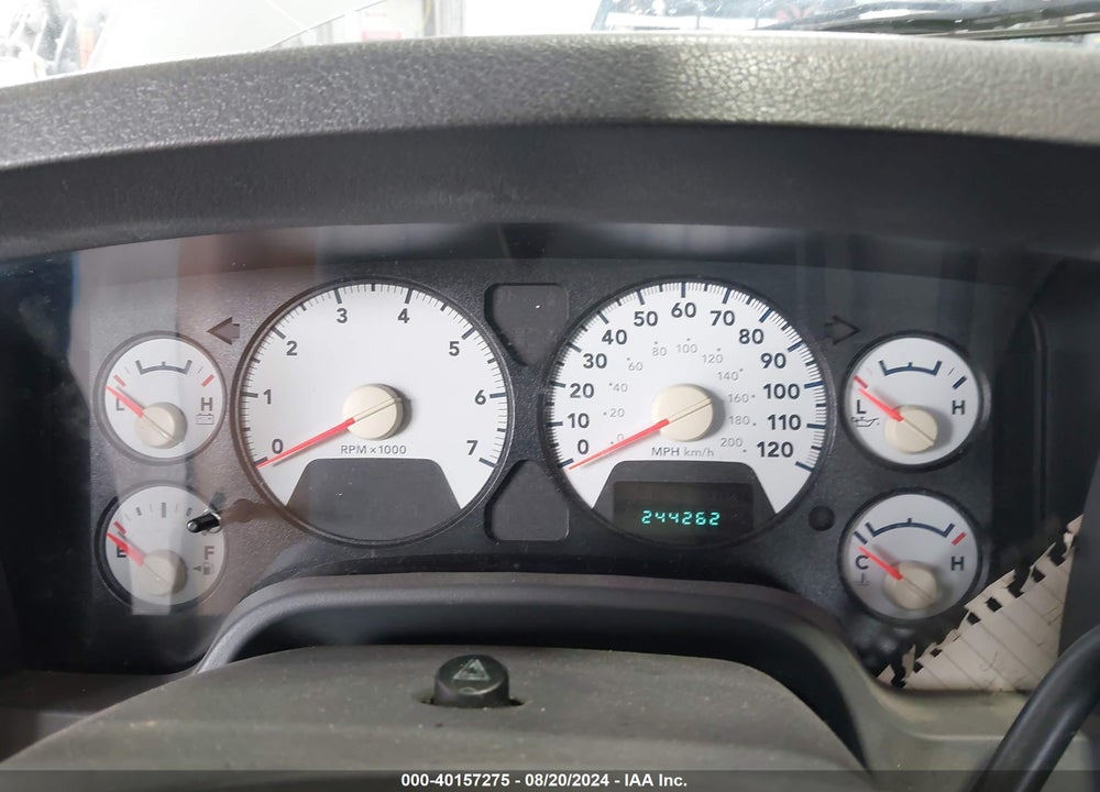 2007 DODGE RAM 1500 SLT/TRX4 OFF ROAD/SPORT VIN: 1D7HU18PX7S203609