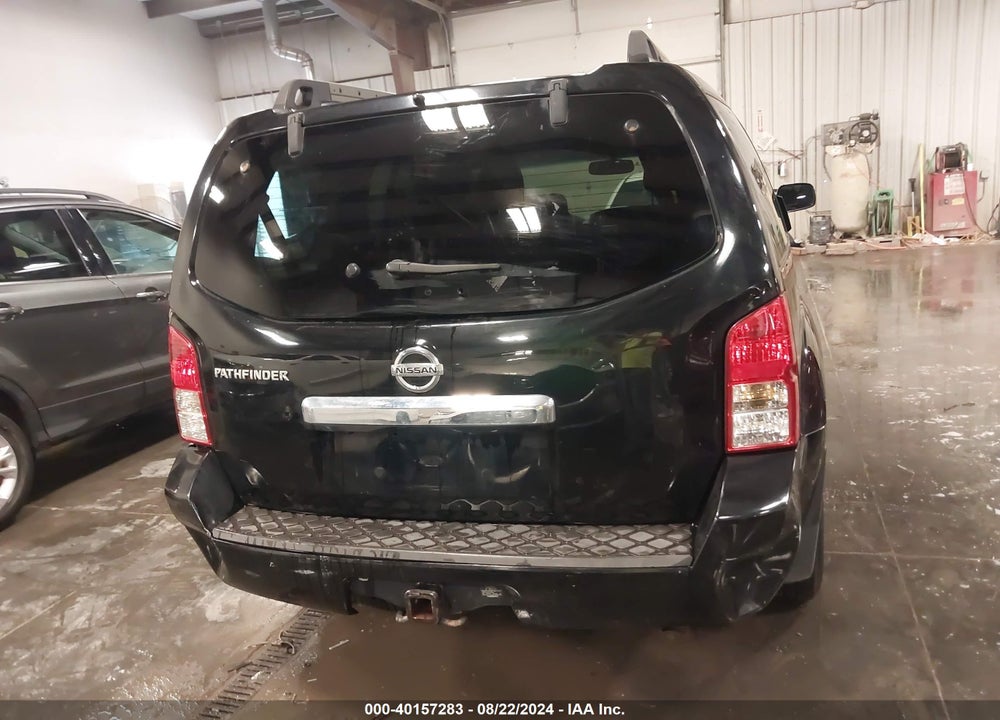 2012 NISSAN PATHFINDER SV VIN: 5N1AR1NB5CC607715