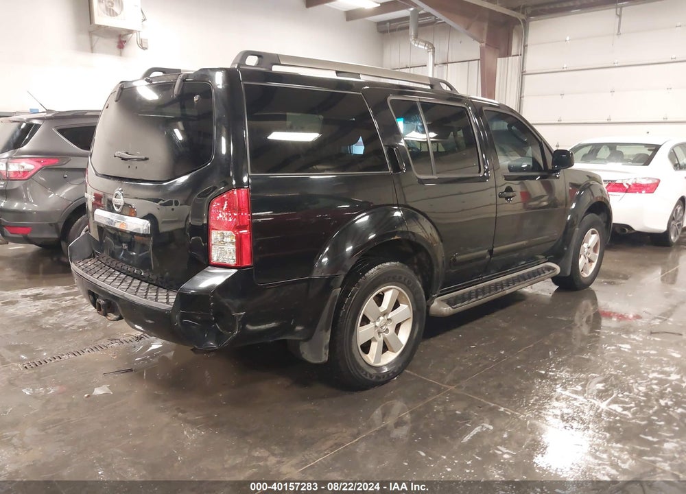 2012 NISSAN PATHFINDER SV VIN: 5N1AR1NB5CC607715