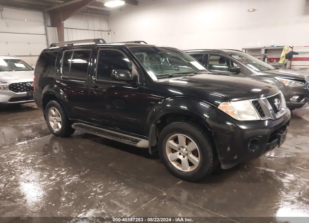 2012 NISSAN PATHFINDER SV VIN: 5N1AR1NB5CC607715
