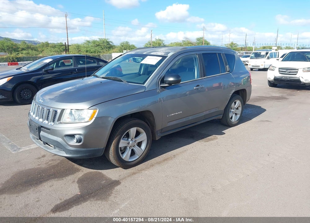 2012 JEEP COMPASS SPORT VIN: 1C4NJCBBXCD657405