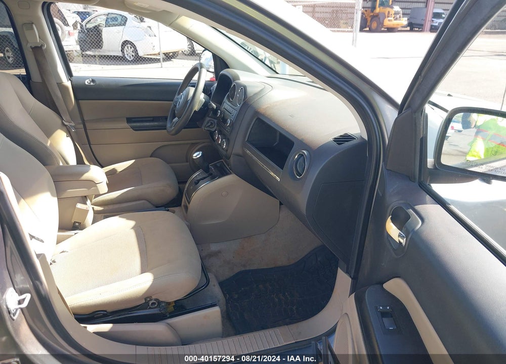 2012 JEEP COMPASS SPORT VIN: 1C4NJCBBXCD657405