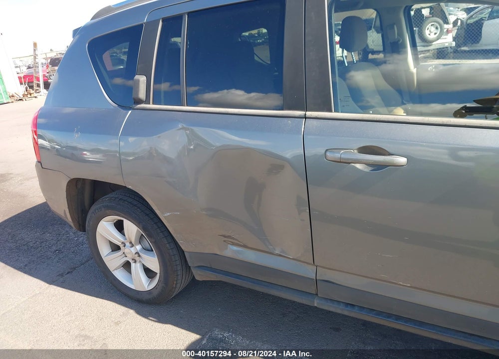 2012 JEEP COMPASS SPORT VIN: 1C4NJCBBXCD657405