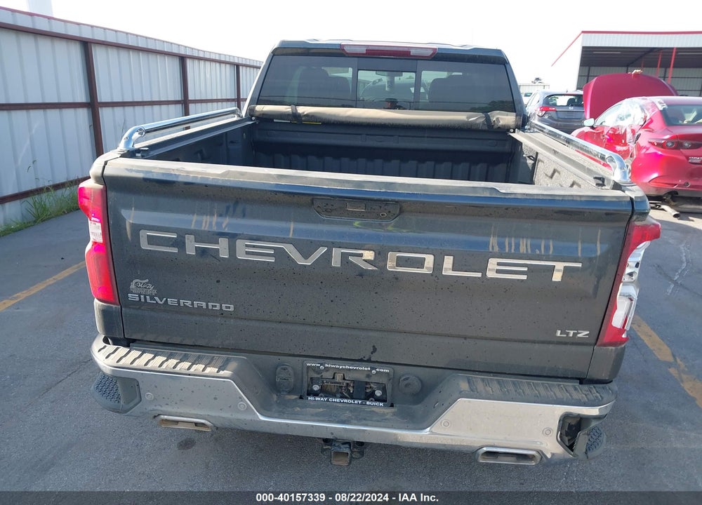 2022 CHEVROLET SILVERADO 1500 LTD 4WD SHORT BED LTZ VIN: 1GCUYGEL1NZ209417