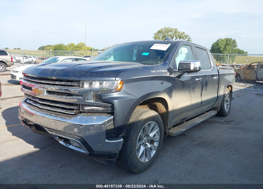2022 CHEVROLET SILVERADO 1500 LTD 4WD SHORT BED LTZ VIN: 1GCUYGEL1NZ209417