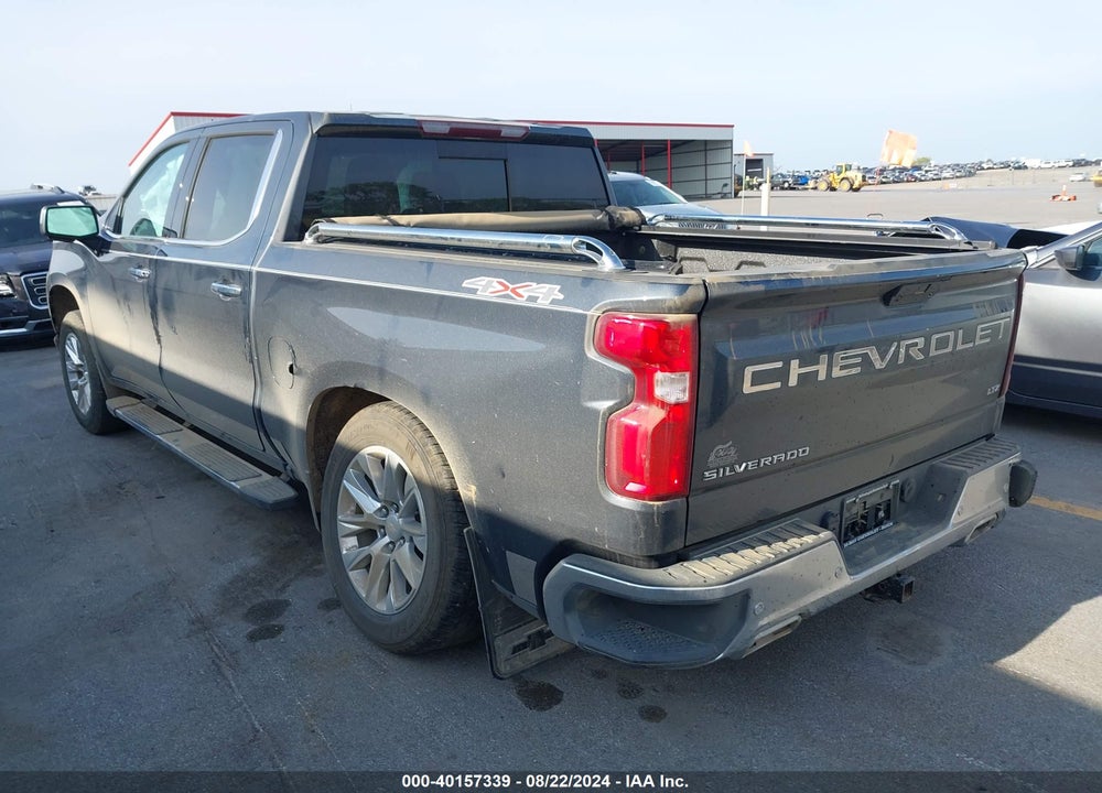 2022 CHEVROLET SILVERADO 1500 LTD 4WD SHORT BED LTZ VIN: 1GCUYGEL1NZ209417
