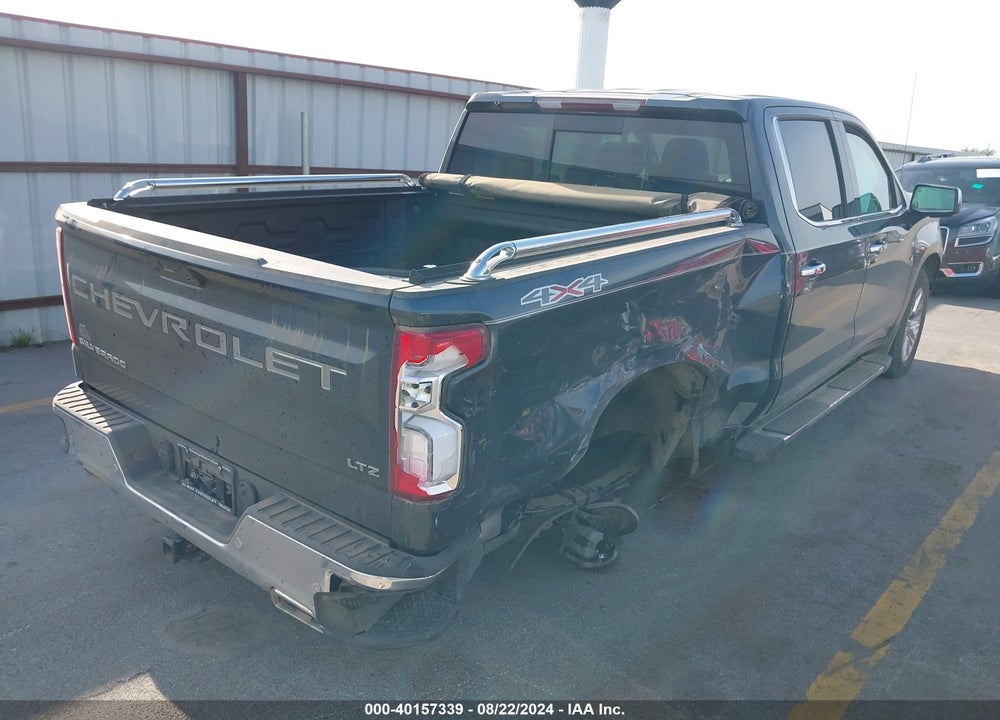 2022 CHEVROLET SILVERADO 1500 LTD 4WD SHORT BED LTZ VIN: 1GCUYGEL1NZ209417