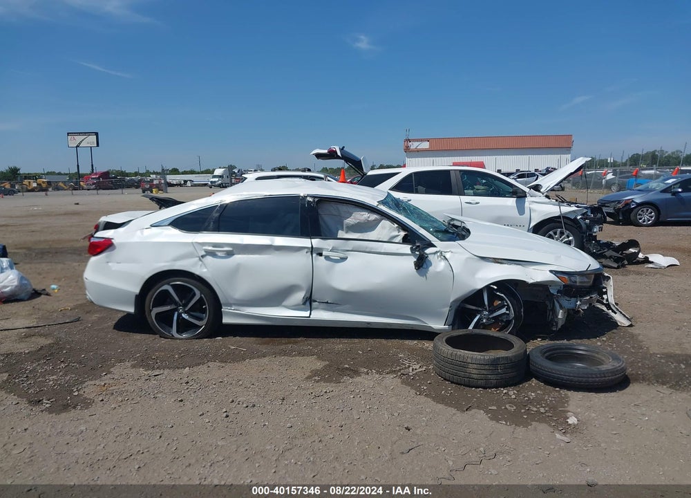 2022 HONDA ACCORD SPORT VIN: 1HGCV1F37NA036700