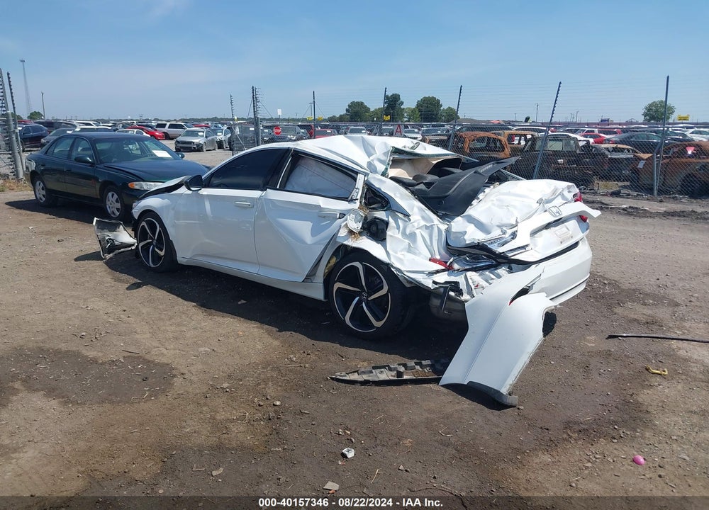 2022 HONDA ACCORD SPORT VIN: 1HGCV1F37NA036700