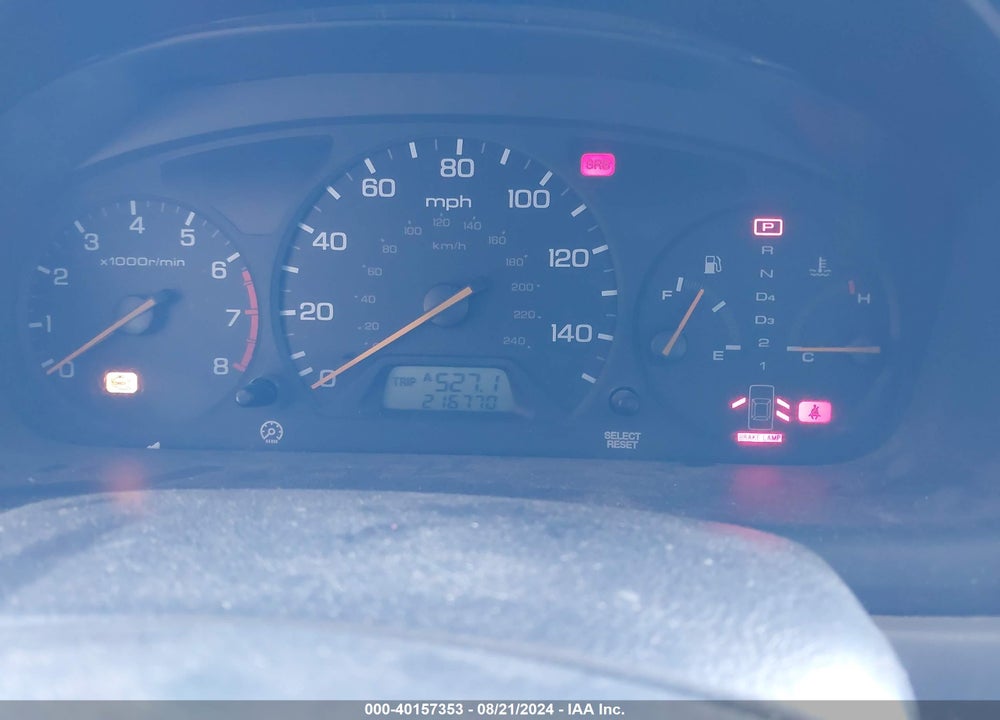 2001 HONDA ACCORD 3.0 EX VIN: 1HGCG16561A042784