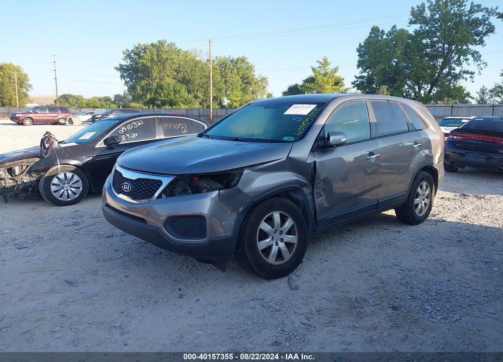2012 KIA SORENTO LX VIN: 5XYKT3A16CG216121