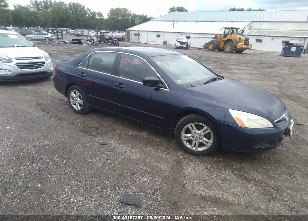 2007 HONDA ACCORD 2.4 SE VIN: 1HGCM56357A222619