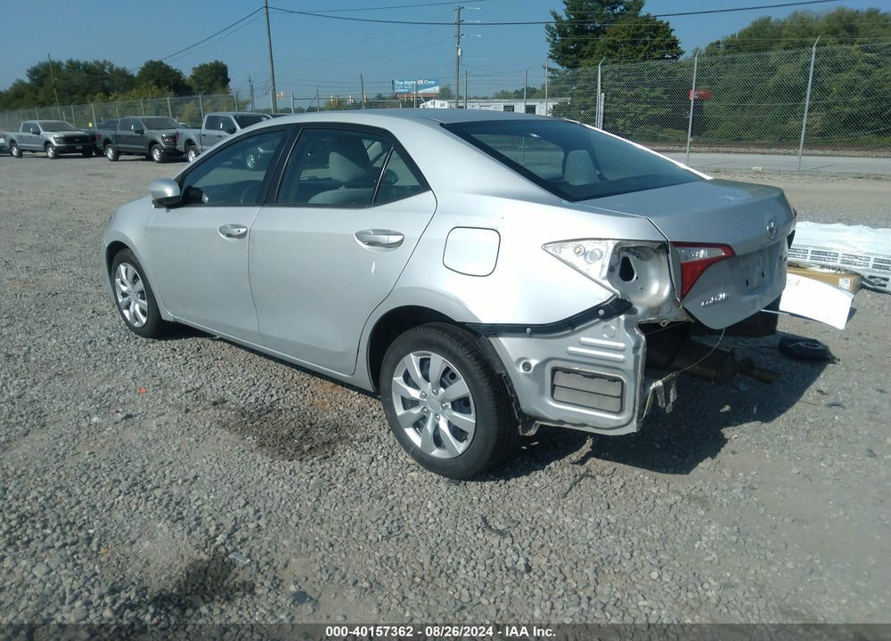 2014 TOYOTA COROLLA LE VIN: 2T1BURHE5EC073430