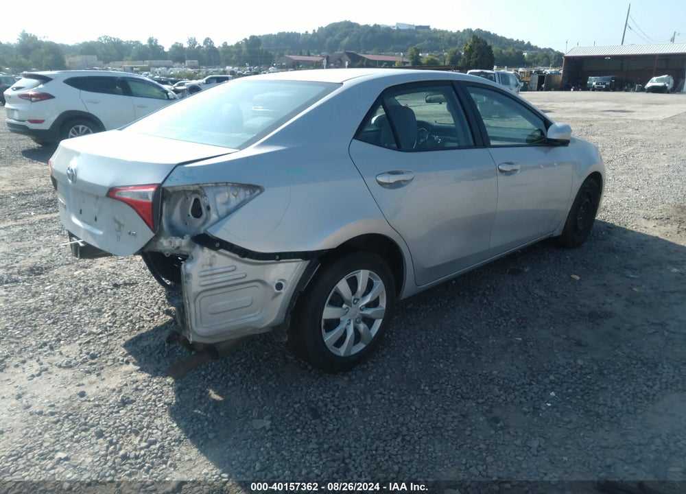 2014 TOYOTA COROLLA LE VIN: 2T1BURHE5EC073430