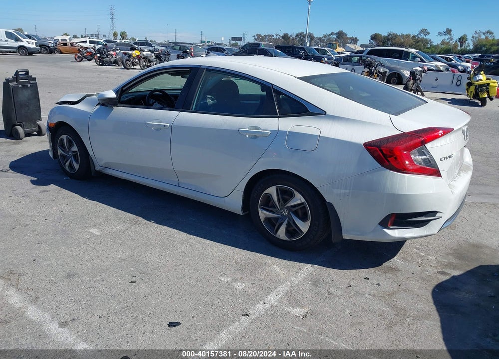 2019 HONDA CIVIC LX VIN: 2HGFC2F66KH554832