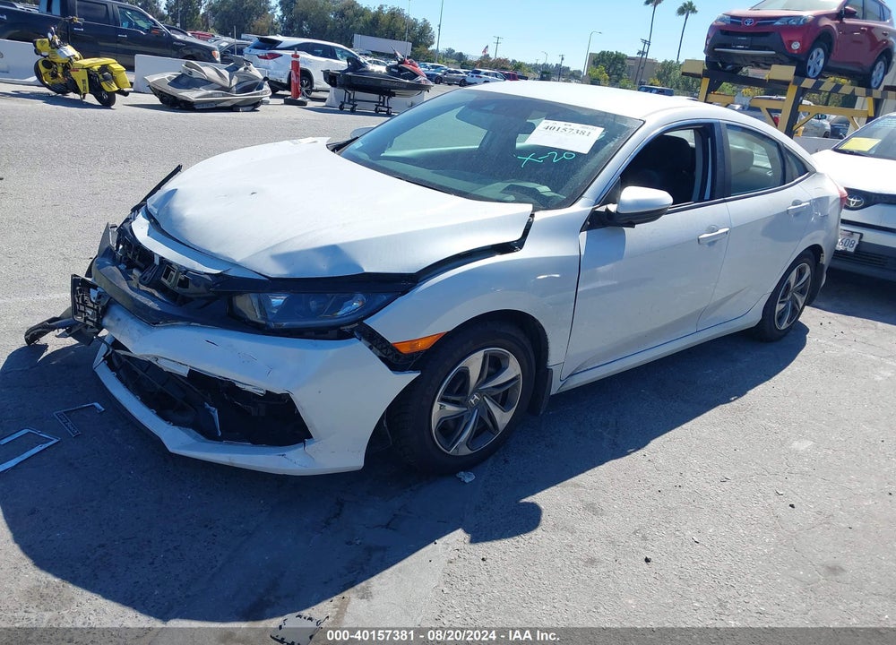 2019 HONDA CIVIC LX VIN: 2HGFC2F66KH554832