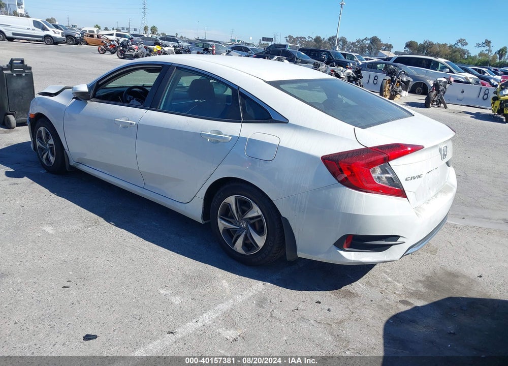 2019 HONDA CIVIC LX VIN: 2HGFC2F66KH554832