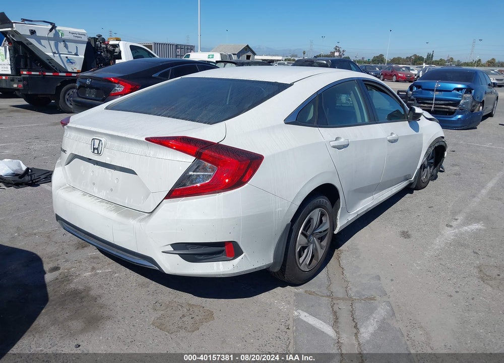 2019 HONDA CIVIC LX VIN: 2HGFC2F66KH554832