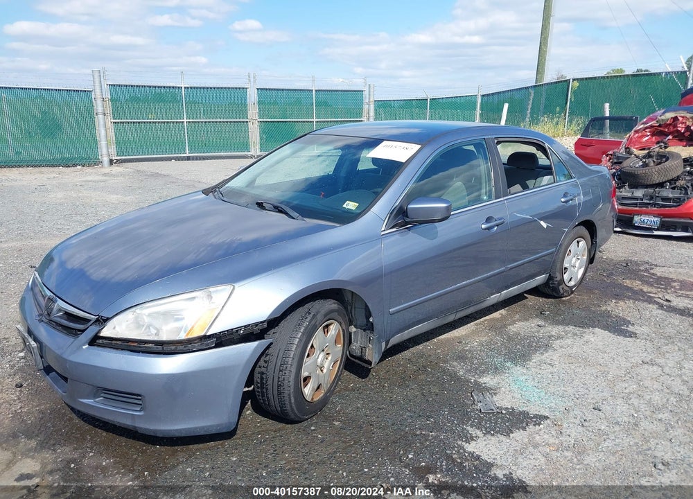 2007 HONDA ACCORD 2.4 LX VIN: 1HGCM564X7A025325