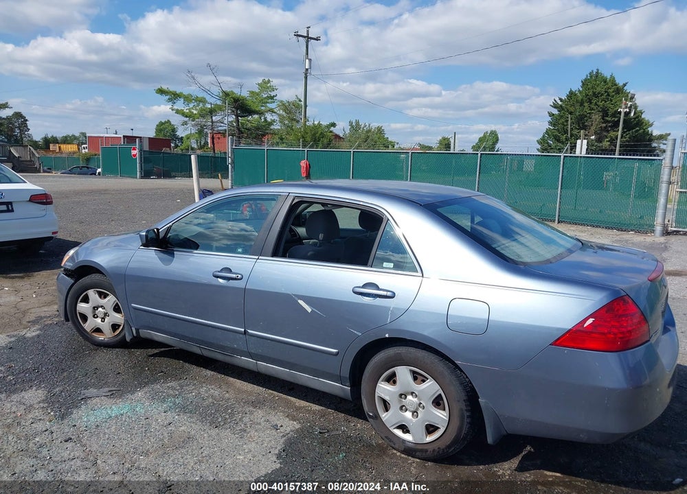 2007 HONDA ACCORD 2.4 LX VIN: 1HGCM564X7A025325