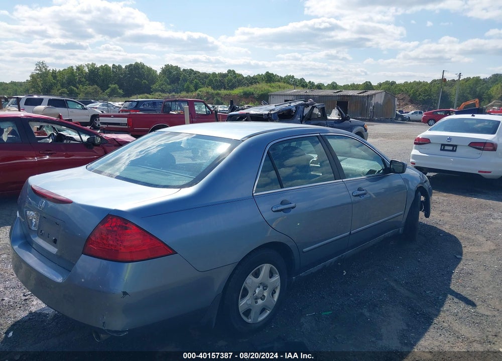 2007 HONDA ACCORD 2.4 LX VIN: 1HGCM564X7A025325