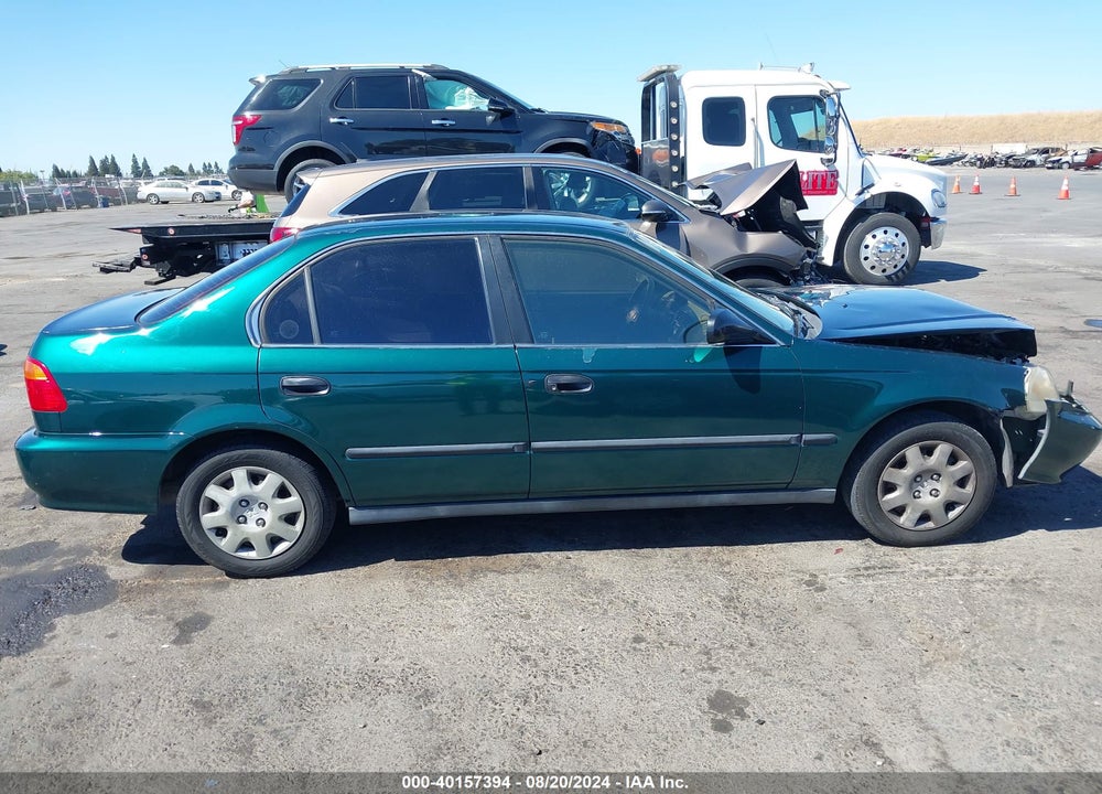2000 HONDA CIVIC LX VIN: JHMEJ6673YS009624