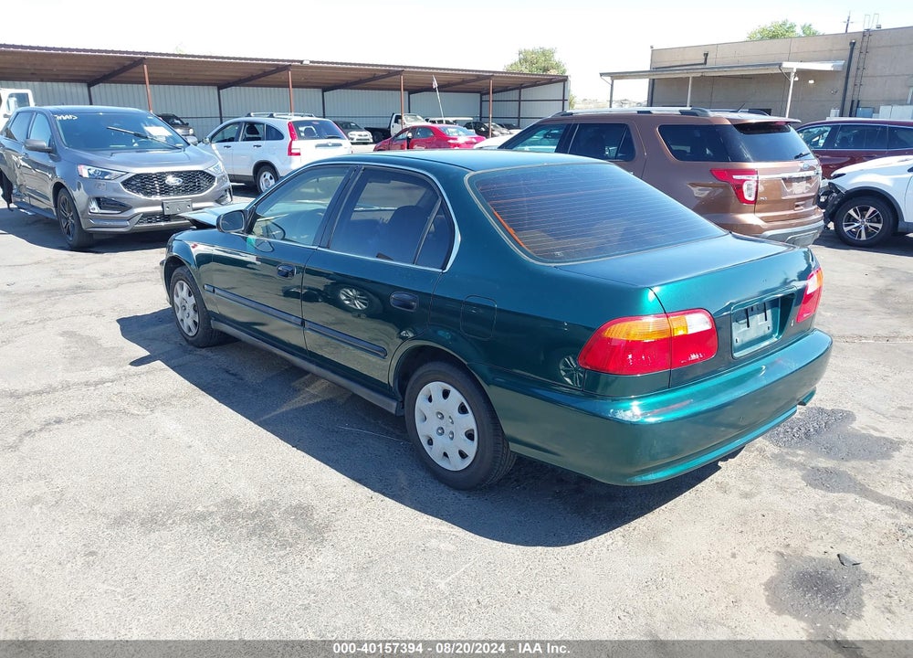 2000 HONDA CIVIC LX VIN: JHMEJ6673YS009624