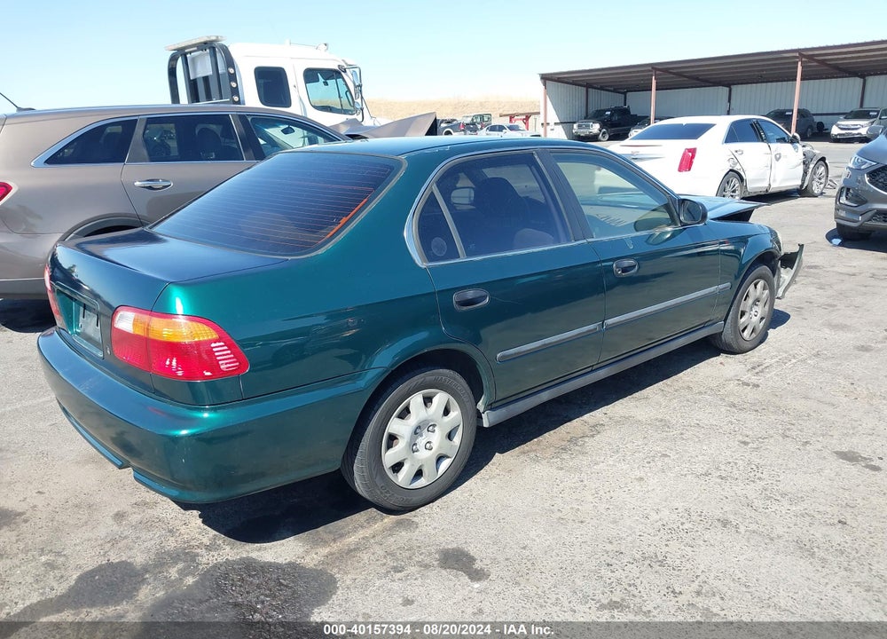 2000 HONDA CIVIC LX VIN: JHMEJ6673YS009624