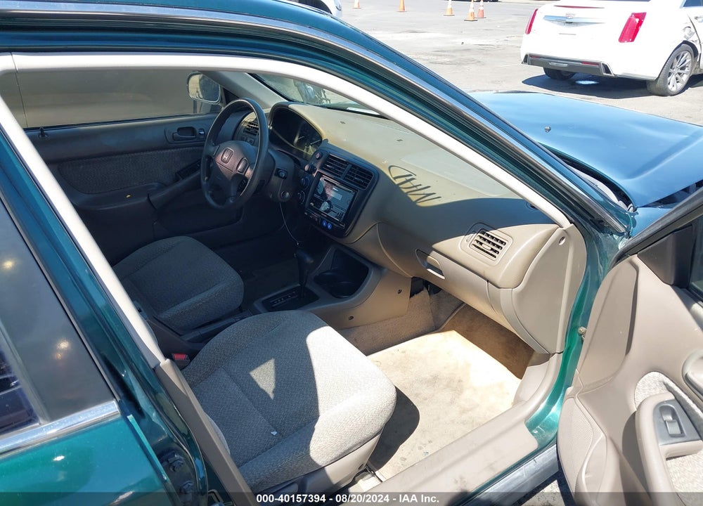 2000 HONDA CIVIC LX VIN: JHMEJ6673YS009624