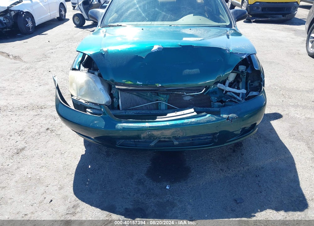 2000 HONDA CIVIC LX VIN: JHMEJ6673YS009624