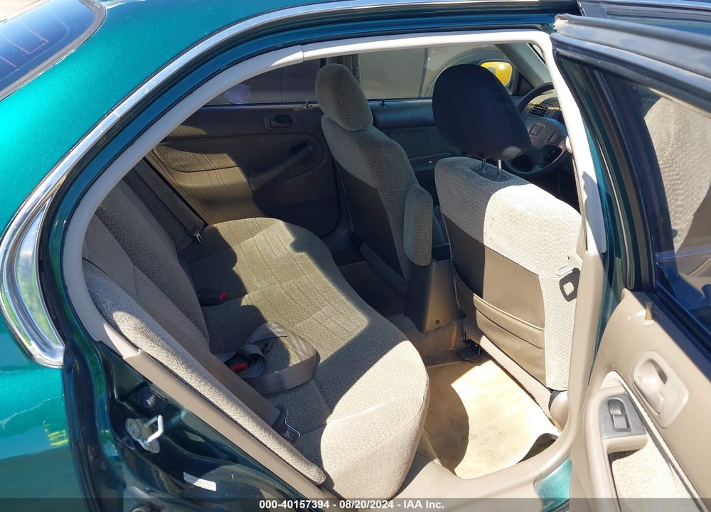 2000 HONDA CIVIC LX VIN: JHMEJ6673YS009624