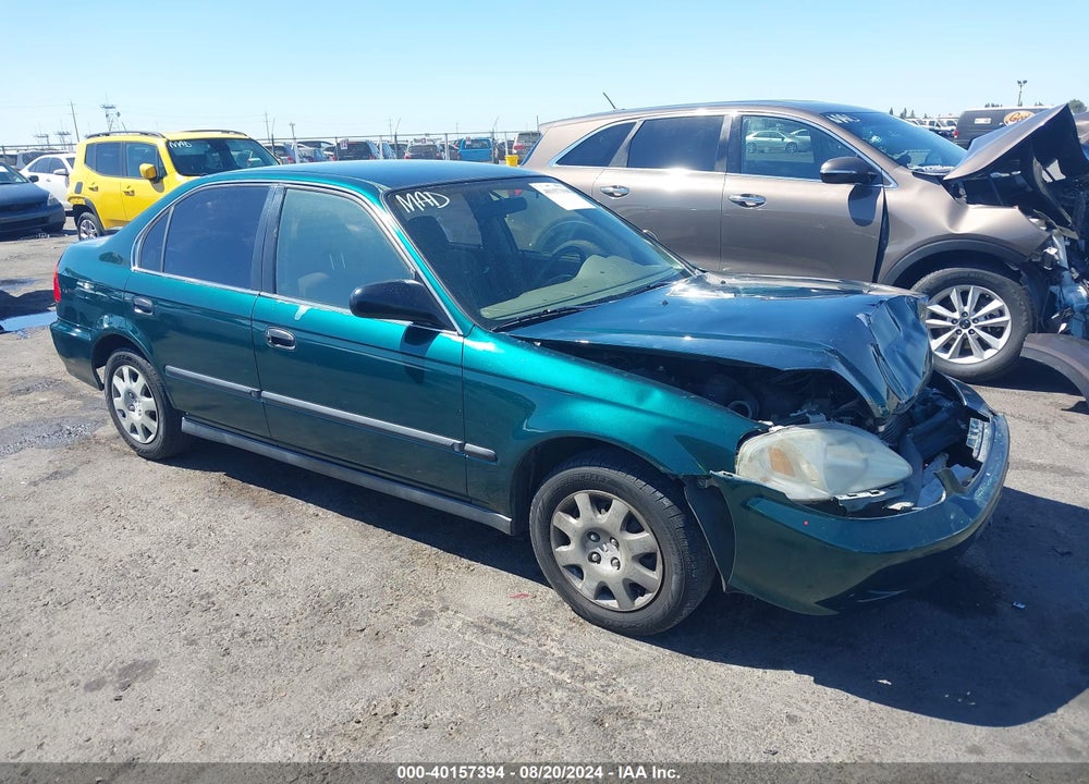 2000 HONDA CIVIC LX VIN: JHMEJ6673YS009624