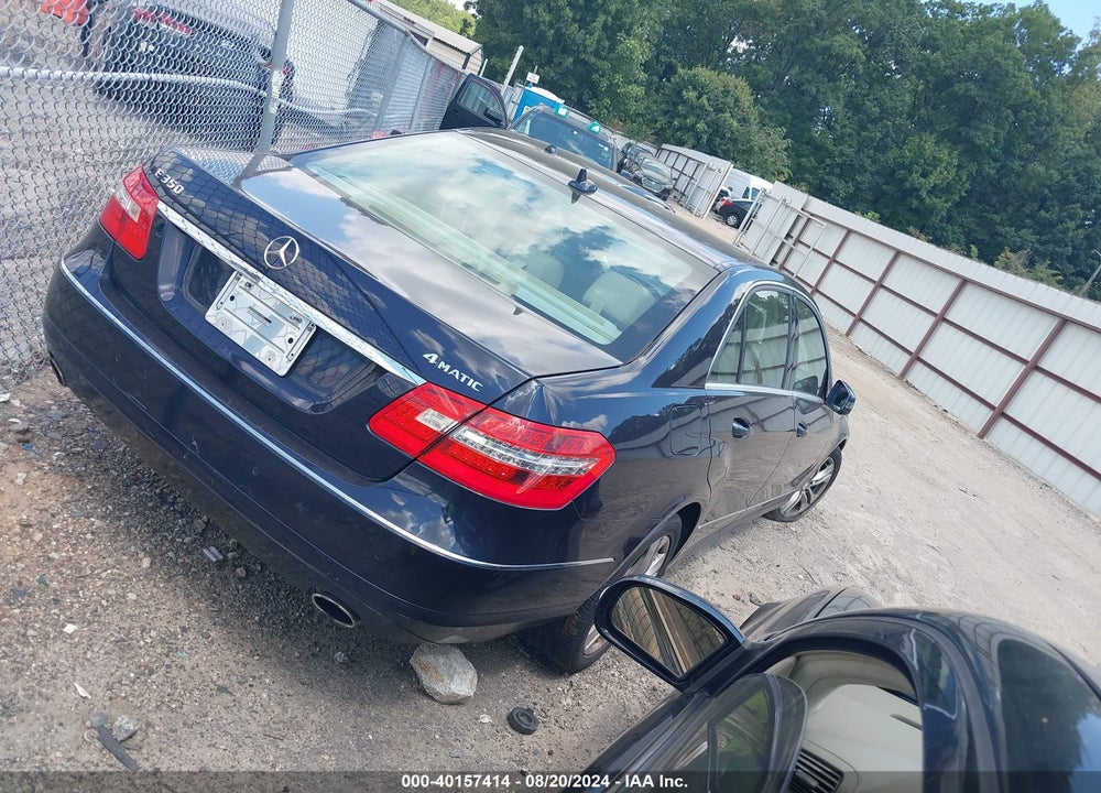 2011 MERCEDES-BENZ E 350 4MATIC VIN: WDDHF8HB6BA513083