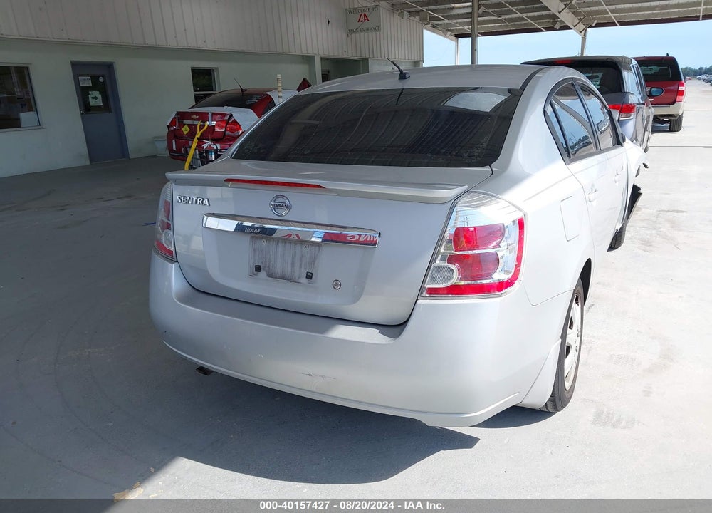 2012 NISSAN SENTRA 2.0 VIN: 3N1AB6AP3CL783211
